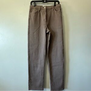 Wilfred Brown Straight Leg Women's Jeans size 8